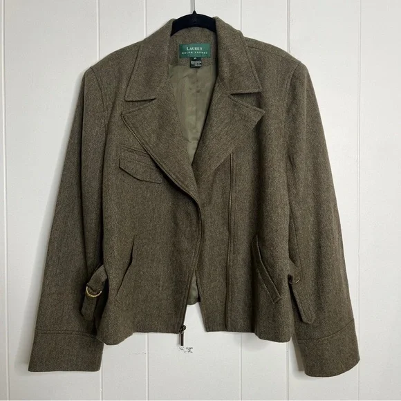 Ralph Lauren Tweed Blazer - Picture 2 of 9